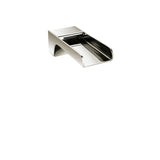 7" square wallmount cascading tub spout