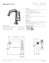 TUBO-Single-hole lavatory faucet