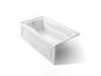 Mariposa® 66" x 36" alcove bath, left drain