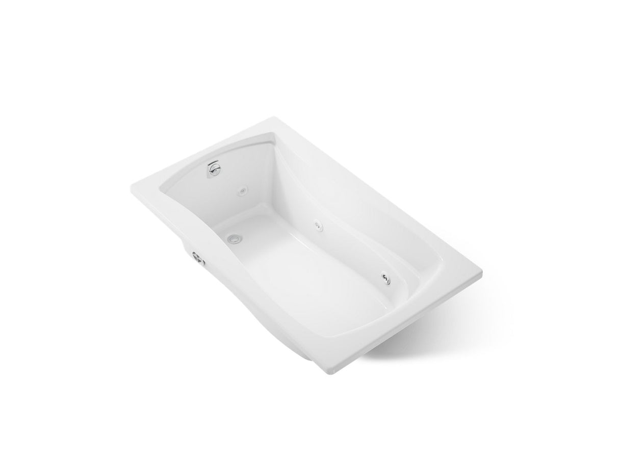 Mariposa® 60" x 36" drop-in whirlpool bath