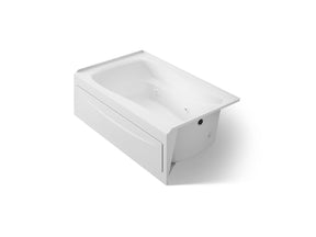 Mariposa® 60" x 36" alcove heated whirlpool, right drain
