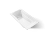 Mariposa® 60" x 36" drop-in bath with