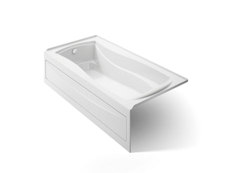 Mariposa® 72" x 36" alcove bath, left drain