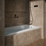Mariposa® 72" x 36" alcove bath, right drain