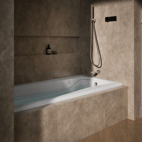 Mariposa® 72" x 36" alcove bath, right drain