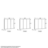 TV3631 Medicine Cabinet in Chrome