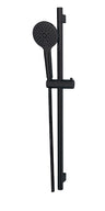 Aquabrass Round Shower Rail Set, 3-Function Push Button - image 2