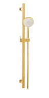 Aquabrass Square Shower Rail Set, 5-Function Hand Shower - image 4