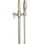 Aquabrass Round Shower Rail Set with 3-Function Hand Shower - image 2