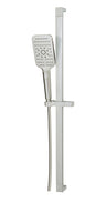 Aquabrass Square Shower Rail Set, 3-Function Push Button - image 3