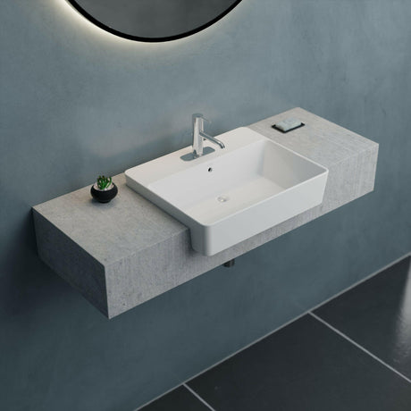 NuO 2 Semi-Recessed Sink 1294-W