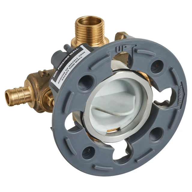 Flash® Shower Rough-In Valve With PEX Inlets/Universal Outlets With Screwdriver Stops for Crimp Ring System