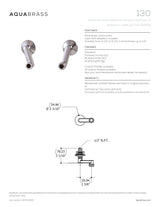 Wallmount offset elbows for vertical installation of wallmount cradle tub filler