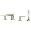Studio® S  Bathtub Faucet With Lever Handles and Personal Shower for Flash® Rough-In Valve