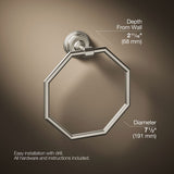 Pinstripe® Towel ring