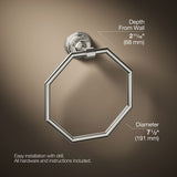 Pinstripe® Towel ring