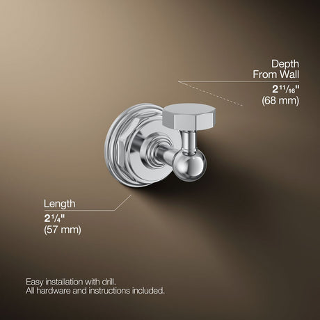 Pinstripe® Robe hook