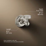 Pinstripe® Robe hook