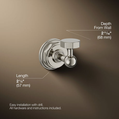 Pinstripe® Robe hook