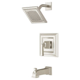 Town Square S 2.5 gpm/9.5 L/min Tub and Shower Trim Kit With Single Function Showerhead, Double Ceramic Pressure Balance Cartridge With Lever Handle
