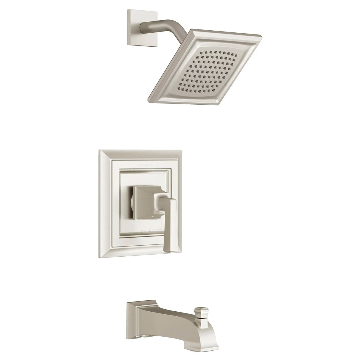 Town Square S 1.75 gpm/6.8 L/min Tub and Shower Trim Kit With Water-Saving Showerhead, Double Ceramic Pressure Balance Cartridge With Lever Handle