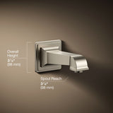 Pinstripe® Pure Wall-mount bath spout