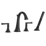 Estate Bathtub Faucet With Personal Shower for Flash® Rough-In Valve With Lever Handles