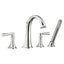 Estate Bathtub Faucet With Personal Shower for Flash® Rough-In Valve With Lever Handles