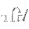 Estate Bathtub Faucet With Personal Shower for Flash® Rough-In Valve With Lever Handles