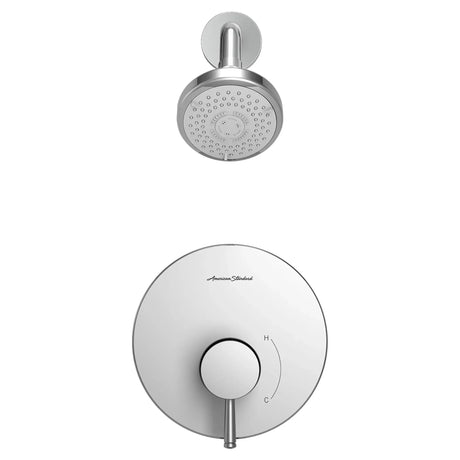 Serin® 1.75 gpm/6.6 L/min Tub and Shower Trim Kit With Water-Saving 3-Function Shower Head, Double Ceramic Pressure Balance Cartridge With Lever Handle