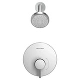 Serin® 1.75 gpm/6.6 L/min Tub and Shower Trim Kit With Water-Saving 3-Function Shower Head, Double Ceramic Pressure Balance Cartridge With Lever Handle