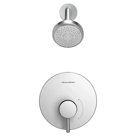 Serin® 1.75 gpm/6.6 L/min Tub and Shower Trim Kit With Water-Saving 3-Function Shower Head, Double Ceramic Pressure Balance Cartridge With Lever Handle