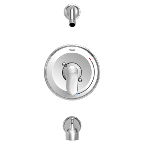 Colony® PRO Tub and Shower Trim Kit Less Showerhead, Double Ceramic Pressure Balance Cartridge With Lever Handle