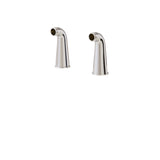 Deckmount elbows for wallmount cradle tub filler