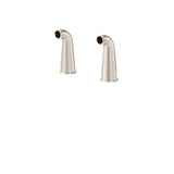 Deckmount elbows for wallmount cradle tub filler