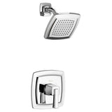 Townsend® 2.5 gpm/9.5L/min Shower Trim Kit With Rain Showerhead, Double Ceramic Pressure Balance Cartridge With Lever Handle