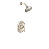 Estate 1.8 gpm/6.8 L/min Shower Trim Kit With Water-Saving 3-Function Showerhead, Double Ceramic Pressure Balance Cartridge With Lever Handle
