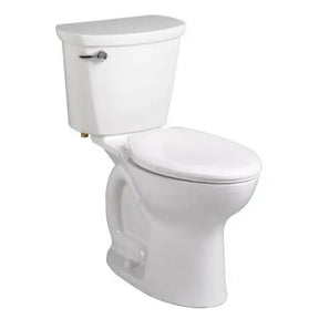 Cadet Pro Two-Piece 1.28 gpf/4.8 Lpf Chair Height Elongated Toilet Less Seat with Lined Tank