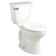 Cadet Pro Two-Piece 1.28 gpf/4.8 Lpf Chair Height Round Front Toilet Less Seat with Lined Tank