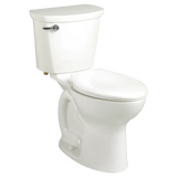 Cadet Pro Two-Piece 1.28 gpf/4.8 Lpf Chair Height Round Front Toilet Less Seat with Lined Tank