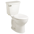 Cadet Pro Two-Piece 1.6 gpf/6.0 Lpf Standard Height Round Front Toilet Less Seat with Lined Tank