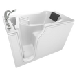Gelcoat Premium Series 30 x 52 -Inch Walk-in Tub With Air Spa System - Left-Hand Drain With Faucet