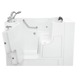 Gelcoat Premium Series 30 x 52-Inch Walk-in Tub With Combination Air Spa and Whirlpool Systems - Left-Hand Drain With Faucet