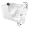 Gelcoat Premium Series 30 x 52-Inch Walk-in Tub With Whirlpool System - Right-Hand Drain With Faucet
