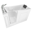 Gelcoat Premium Series 30 x 60 -Inch Walk-in Tub With Air Spa System - Left-Hand Drain With Faucet
