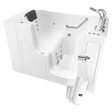 Gelcoat Premium Series 32 x 52-Inch Walk-in Tub With Combination Air Spa and Whirlpool Systems - Right-Hand Drain With Faucet