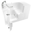 Gelcoat Value Series 32 x 52-Inch Walk-in Tub With Soaking Bath - Left-Hand Drain With Faucet