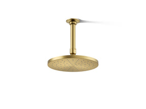 Contemporary Round 8" single-function rainhead, 2.5 gpm