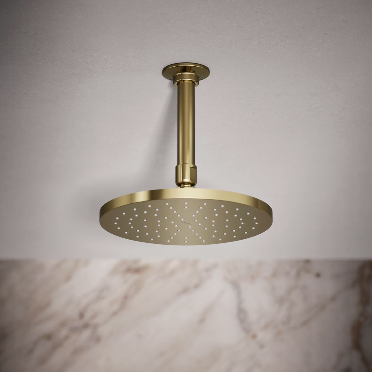 Contemporary Round 8" single-function rainhead, 1.75 gpm