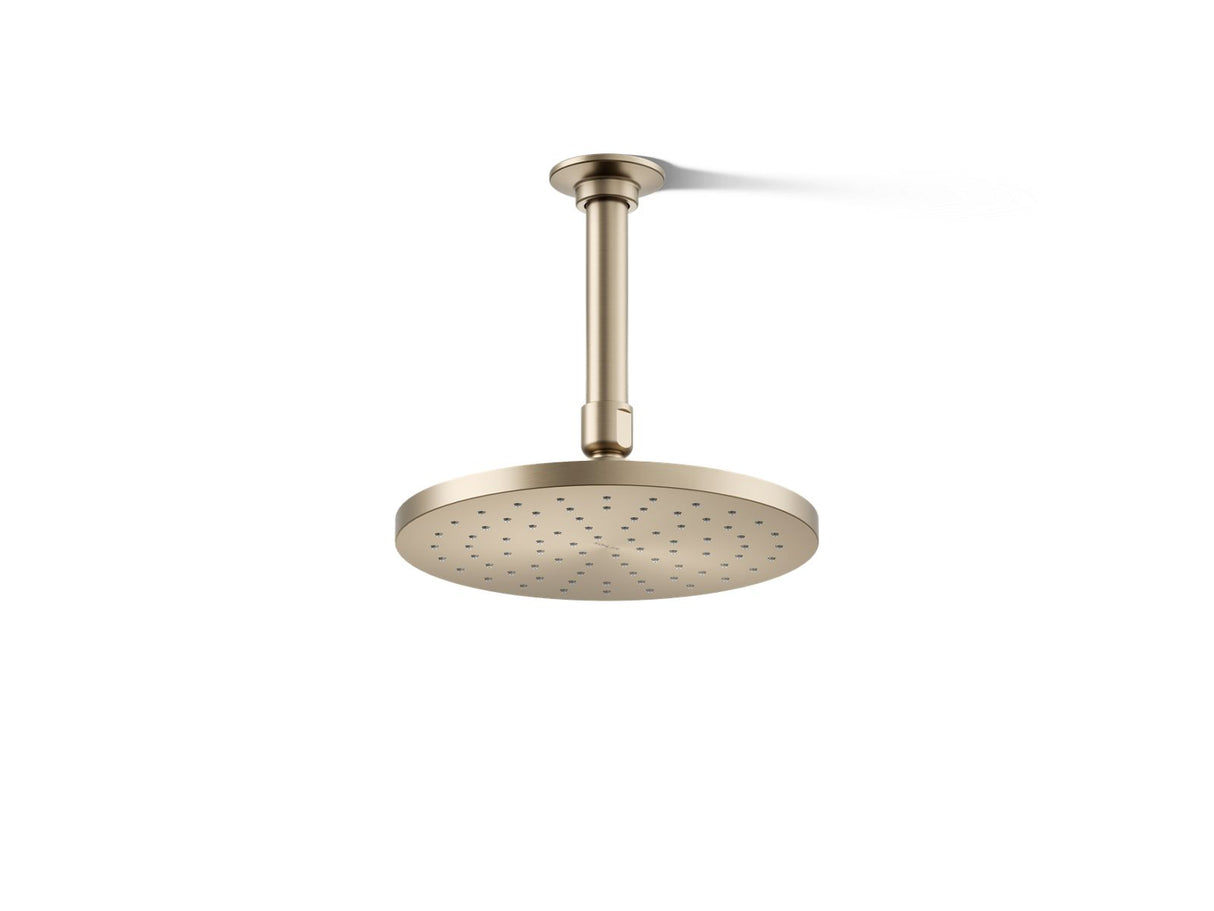 Contemporary Round 8" single-function rainhead, 2.5 gpm